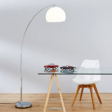 Carica l'immagine nel visualizzatore di Gallery, Brilliant Vessa E27 LED Cromo, Bianco illuminazione da pavimento - Ilgrandebazar