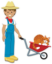 Carica l'immagine nel visualizzatore di Gallery, Melissa &amp; Doug- Fattoria Adesivi in Rilievo Riutilizzabili, Multicolore,... - Ilgrandebazar