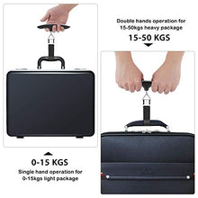 Carica l'immagine nel visualizzatore di Gallery, Newdora Bilancia Digitale Pesa Valigia da Viaggio 50kg/110lb, pesa...