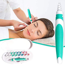 Carica l'immagine nel visualizzatore di Gallery, Pulisci orecchie，Smart Ear Cleaner, 15 Teste in Silicone Sostituibili per...