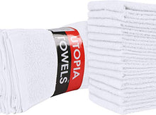 Carica l'immagine nel visualizzatore di Gallery, Utopia Towels - 24 Asciugamani per Il Viso - (30 x30 Bianco