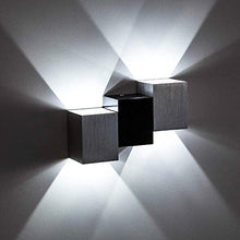 Carica l'immagine nel visualizzatore di Gallery, Glighone Applique da Parete Interni Lampada a Muro LED S3, Bianco