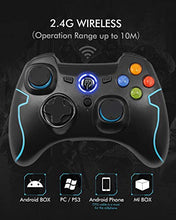 Carica l'immagine nel visualizzatore di Gallery, 2.4G Wireless Controller da Gioco, Supporta PC (Windows XP / 7/8 / 8.1 / 10)...