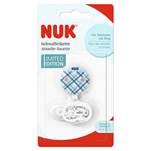 Carica l'immagine nel visualizzatore di Gallery, NUK 10256477 Snow - Catenella portaciuccio con clip, per tutti i ciucci con... - Ilgrandebazar