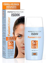 Carica l'immagine nel visualizzatore di Gallery, Fotoprotector ISDIN Fusion Water SPF 50 50ml | Fotoprotettore viso per uso... - Ilgrandebazar