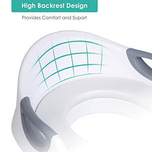 Carica l'immagine nel visualizzatore di Gallery, BAMNY Riduttore per WC Bambini, Forma Ergonomica, Ergonomico Bianco