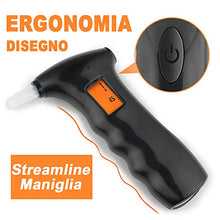 Carica l'immagine nel visualizzatore di Gallery, JTENG Etilometro Portatile,Test dell'alcool Portatile Digitale Professionale... - Ilgrandebazar