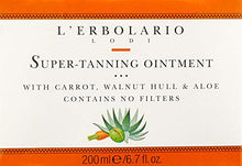 Carica l'immagine nel visualizzatore di Gallery, L'Erbolario, Unguento Super Abbronzante, con Carota, Mallo di Noce e Aloe,...