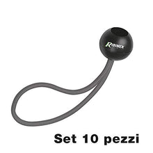 Carica l'immagine nel visualizzatore di Gallery, Ribiland PRBCEARX10 Set 10 Attacchi a Sfera per Teloni, Multicolore