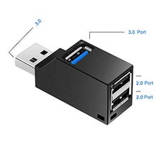 Carica l'immagine nel visualizzatore di Gallery, EasyULT USB 3.0 Hub, 3-Porta Splitter Hub (2 2.0 +