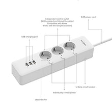 Carica l'immagine nel visualizzatore di Gallery, Ciabatta Multipresa Intelligente, Koogeek Wifi, 3 Prese 3 Porte... - Ilgrandebazar