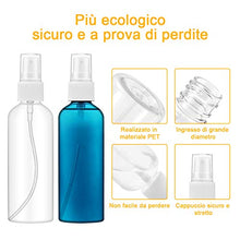 Carica l'immagine nel visualizzatore di Gallery, ZITFRI Contenitori Spray Vuoti da 100 ml * 8 Pcs Bottigliette Vuote...