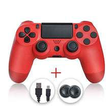 Carica l'immagine nel visualizzatore di Gallery, Evaliss PS4 Controller, Wireless Gamepad Controller for Playstation 4 Red