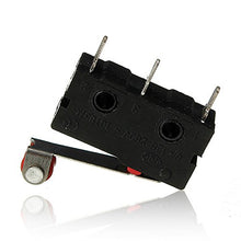 Carica l'immagine nel visualizzatore di Gallery, 10Pcs Micro Limit Switch Roller Lever 5A 125V Open Close
