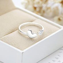 Carica l'immagine nel visualizzatore di Gallery, Loching Anello alla moda in argento sterling 925, oro rosa, argento, per... - Ilgrandebazar