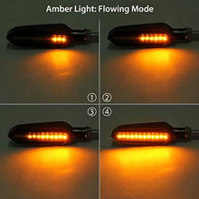Carica l'immagine nel visualizzatore di Gallery, LiNKFOR 4PZ 24 LED Indicatori di Direzione Modalità Fluente per Moto Luce... - Ilgrandebazar