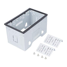 Carica l'immagine nel visualizzatore di Gallery, LSLYA Universale Doppio DIN Mount Kit di Montaggio in Metallo per 2 Dash...