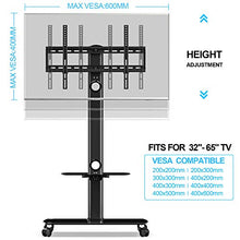 Carica l'immagine nel visualizzatore di Gallery, FITUEYES Supporto TV, Mobile Più Stabile, 32" - 65" / 2 ripiani - Ilgrandebazar