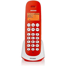 Carica l'immagine nel visualizzatore di Gallery, Brondi Adara Telefono Cordless, Rosso/Bianco - Ilgrandebazar
