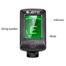 Carica l'immagine nel visualizzatore di Gallery, Accordatore Chitarra Clip Digitale EXJOY Tuner Elettrici di Alta Sensibilità... - Ilgrandebazar
