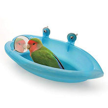 Carica l'immagine nel visualizzatore di Gallery, Amasawa Bagno Uccelli con Specchio,Piccola Vasca da per Uccelli, Vasca...