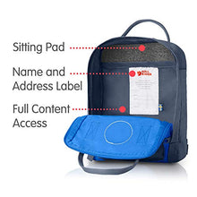 Carica l'immagine nel visualizzatore di Gallery, Fjällräven Kånken Mini Zaino Unisex Grigio (Graphite/Un Blue)