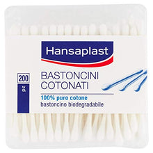 Carica l'immagine nel visualizzatore di Gallery, Hansaplast Bastoncini Cotonati 200Pz - Ilgrandebazar