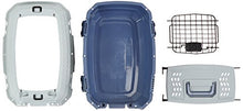Carica l'immagine nel visualizzatore di Gallery, AmazonBasics - Trasportino rigido per animali, 2 sportelli, carica...