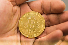 Carica l'immagine nel visualizzatore di Gallery, 1x Moneta Bitcoin con placcatura in Oro 24 carati | Vero Pezzo da Collezione... - Ilgrandebazar