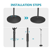 Carica l'immagine nel visualizzatore di Gallery, Neewer Stand di Microfono Compatto da Terra con Supporto Clip per Microfono... - Ilgrandebazar