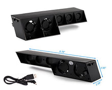 Carica l'immagine nel visualizzatore di Gallery, PS4 Ventola di raffreddamento - ElecGear Automatico Temperatura USB External...