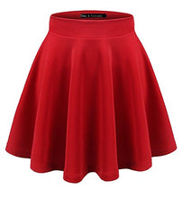 Carica l'immagine nel visualizzatore di Gallery, Emma &amp; Giovanni - Gonna Corta Svasata - Donna XL-XXL, Rosso - Ilgrandebazar
