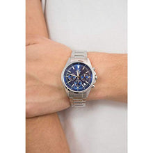 Carica l'immagine nel visualizzatore di Gallery, Casio EDIFICE Orologio, Robusta Cassa, 10 BAR, Nero/Bianco, Uomo con... - Ilgrandebazar