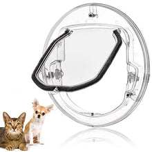 Carica l'immagine nel visualizzatore di Gallery, Gattaiola Porta Basculante per Gatti e Cani,Grande vetro...