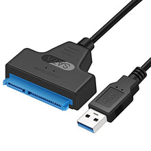 Carica l'immagine nel visualizzatore di Gallery, GeekerChip Adattatore USB 3.0 a SATA, Convertitore e Esterno a SATA...