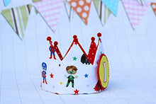 Carica l'immagine nel visualizzatore di Gallery, Corona compleanno supereroi per bambini - Ilgrandebazar