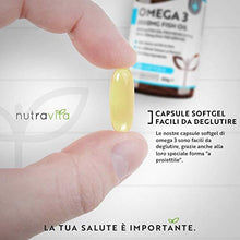 Carica l'immagine nel visualizzatore di Gallery, Omega 3 Olio di Pesce da 2000 mg - 660 EPA e 440 DHA - Capsule gel...