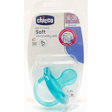 Carica l'immagine nel visualizzatore di Gallery, Chicco Physio Soft Succhietto Gommotto,16-36 mesi, Azzurro - Ilgrandebazar