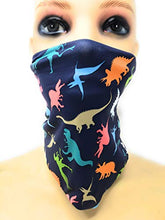 Carica l'immagine nel visualizzatore di Gallery, eBoutik - Mascherina per il viso bambini, bandana, Dinosauri