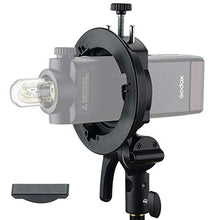 Carica l'immagine nel visualizzatore di Gallery, Godox S2 - Supporto Speedlite con attacco Bowens per Flash Snoot...