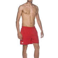Carica l'immagine nel visualizzatore di Gallery, ARENA - M Fundamentals Logo, Pantaloncini da Bagno Uomo XL, Rosso (Red/White)