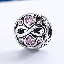 Carica l'immagine nel visualizzatore di Gallery, Ciondolo in argento Sterling 925 a simbolo amore eterno, compatibile con... - Ilgrandebazar