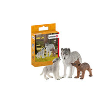 Carica l'immagine nel visualizzatore di Gallery, Schleich-2542472 Mamma Lupa con Cuccioli, 42472 multi-colored