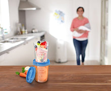 Carica l'immagine nel visualizzatore di Gallery, Philips Avent SCF639/05 Set Vasetti per Conservazione 240 ml, Multicolore - Ilgrandebazar
