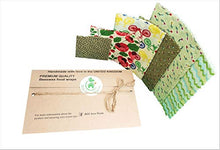 Carica l'immagine nel visualizzatore di Gallery, Involucri di cera d'api, set 6, Colori casuali, BEE Zero Waste, UK... - Ilgrandebazar