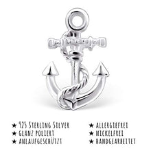 Carica l'immagine nel visualizzatore di Gallery, Monkimau Orecchini da donna ad ancora in argento sterling 925 con...