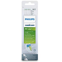 Carica l'immagine nel visualizzatore di Gallery, Philips Sonicare HX6064/10, Testine W2 Optimal White per Denti Bianchi, 4...