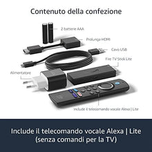 Carica l'immagine nel visualizzatore di Gallery, Amazon Fire TV Stick Lite con telecomando vocale Alexa | Lite, il nostro lettore multimediale HD più conveniente