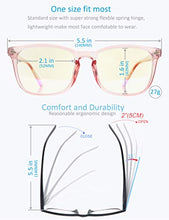 Carica l'immagine nel visualizzatore di Gallery, Occhiali da Lettura 0.5 Anti Luce Blu,Protezione per Schermiper +0.50, Rosa - Ilgrandebazar