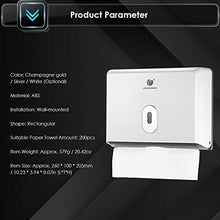 Carica l'immagine nel visualizzatore di Gallery, Anself CHUANGDIAN Distributore Carta Asciugamani Parete Bagno White - Ilgrandebazar